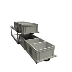 Dubbele schuifplateaus