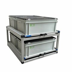 Schuifplateaus Dubbel 80 x 60