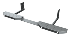 RVS achteropstap - voertuig met trekhaak