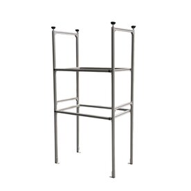 Opbergsysteem camper met 2 plateaus