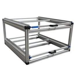 Schuifplateau dubbel 80x60 cm 