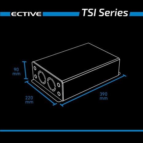 Ective TSI 15 omvormer 1500 W