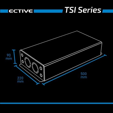 Ective TSI 25 convertisseur 2500 W