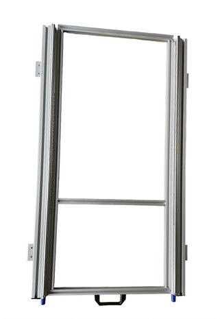 Schuifplateau aluminium voor camper 90x40 cm