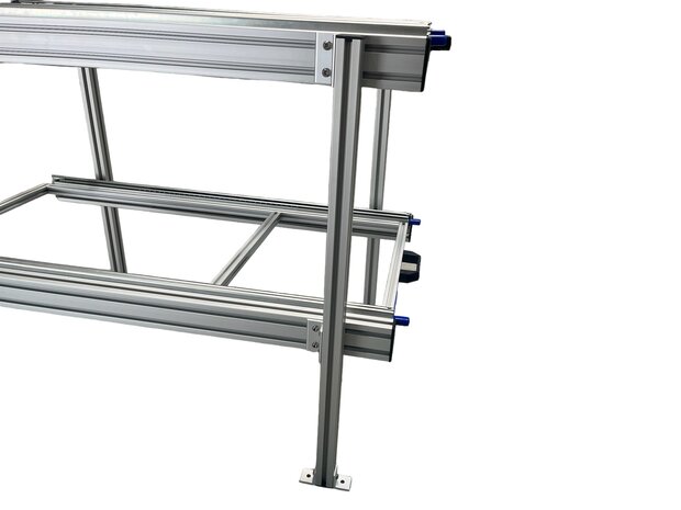 Montageframe + verhoging voor dubbele schuifplateau 120 cm