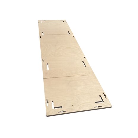  Bovenplaat in 9 mm berk multiplex