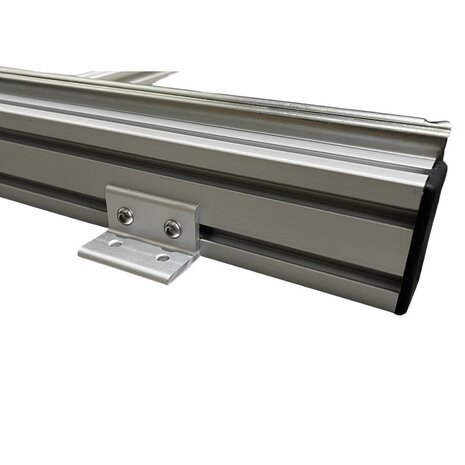 Schuifplateau aluminium voor camper 120x60 cm met Global Volkern topplaat 6 mm