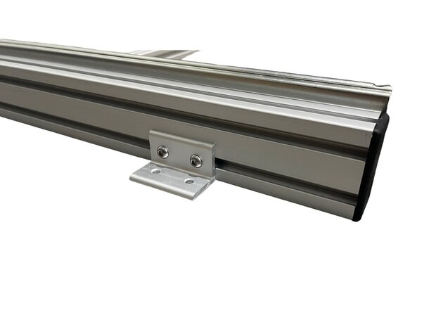 Schuifplateau aluminium voor camper 90x40 cm met Global Volkern topplaat 6 mm
