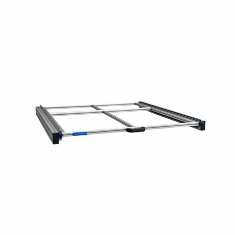 Schuifplateau aluminium voor camper 120x80 cm