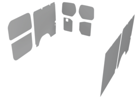 Pack wanden 4 mm Connect - L2