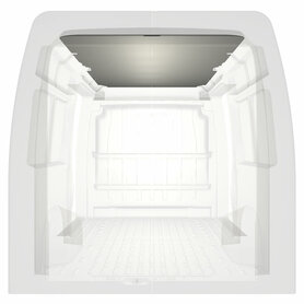 Dakbleding laadruimte in 4 mm berk met fenollaag