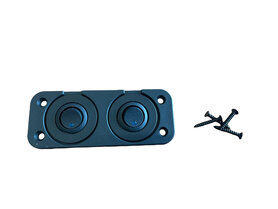 Interrupteur encastrable 12 V - 2 modules