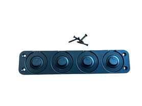 Interrupteur encastrable 12 V - 4 modules