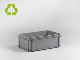 Opslagbak 60x40x17 cm met deksel